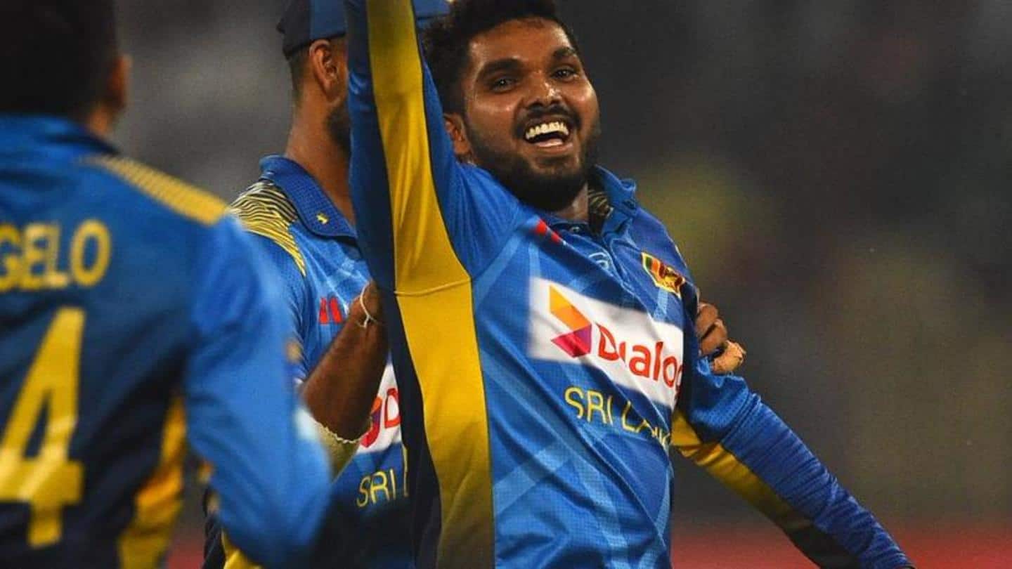 All-rounder Hasaranga does the job for Sri Lanka All-rounder Hasaranga does the job for Sri Lanka