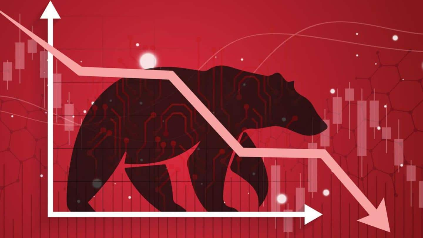 Sensex falls 135 points, Nifty settles below 15,300 points