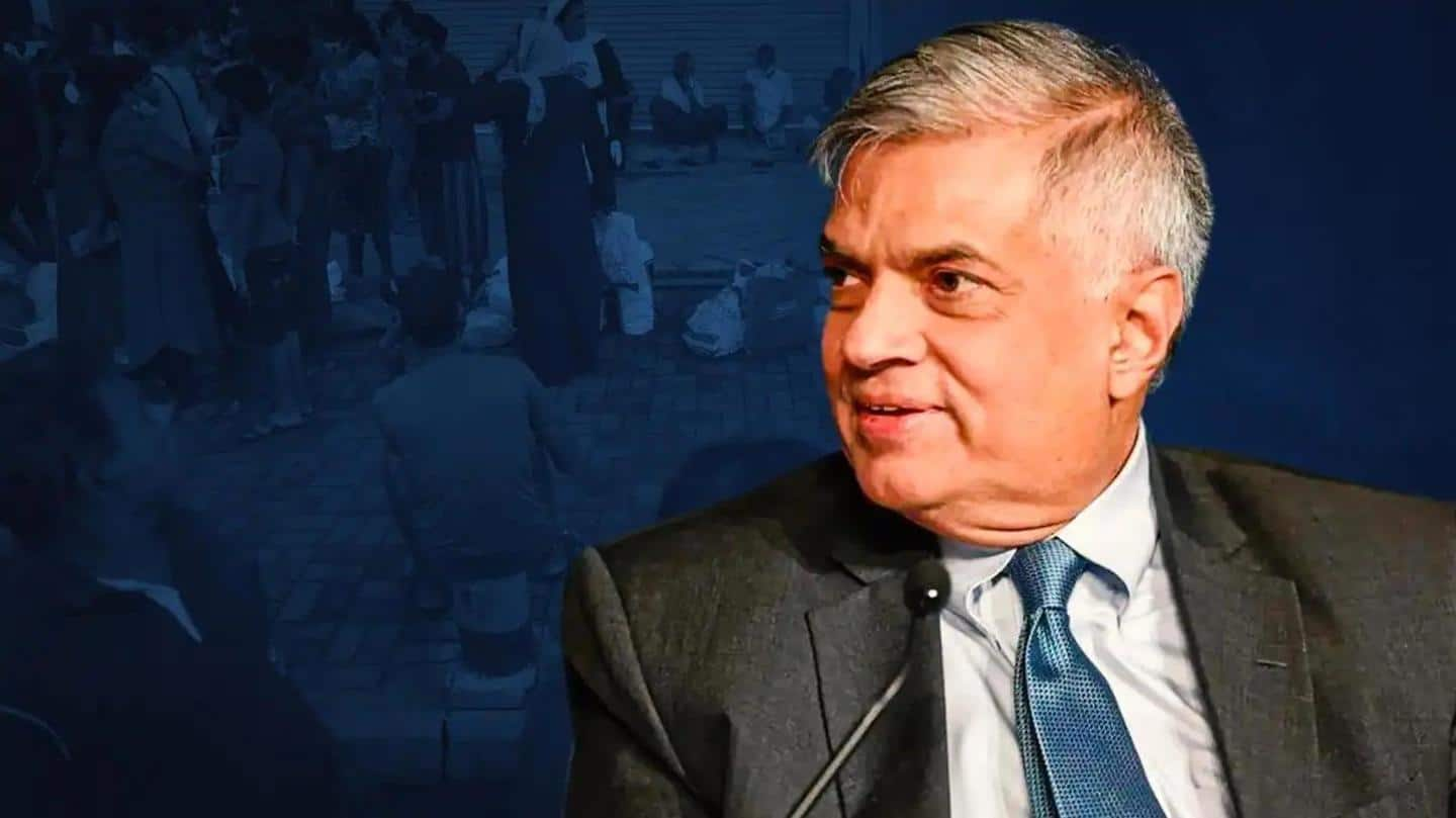 Ranil Wickremesinghe takes oath as Acting President of Sri Lanka