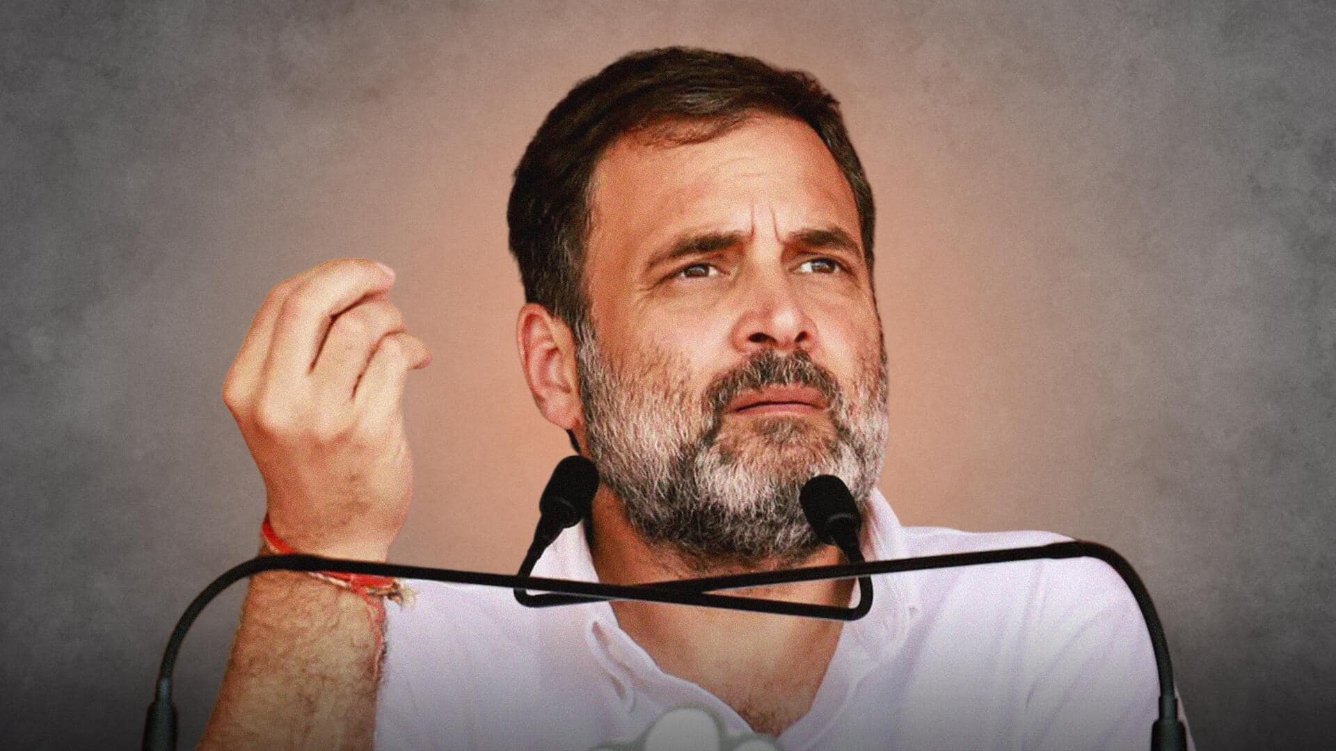 Rahul Gandhi claims Modi's interview on electoral bonds was 'scripted'