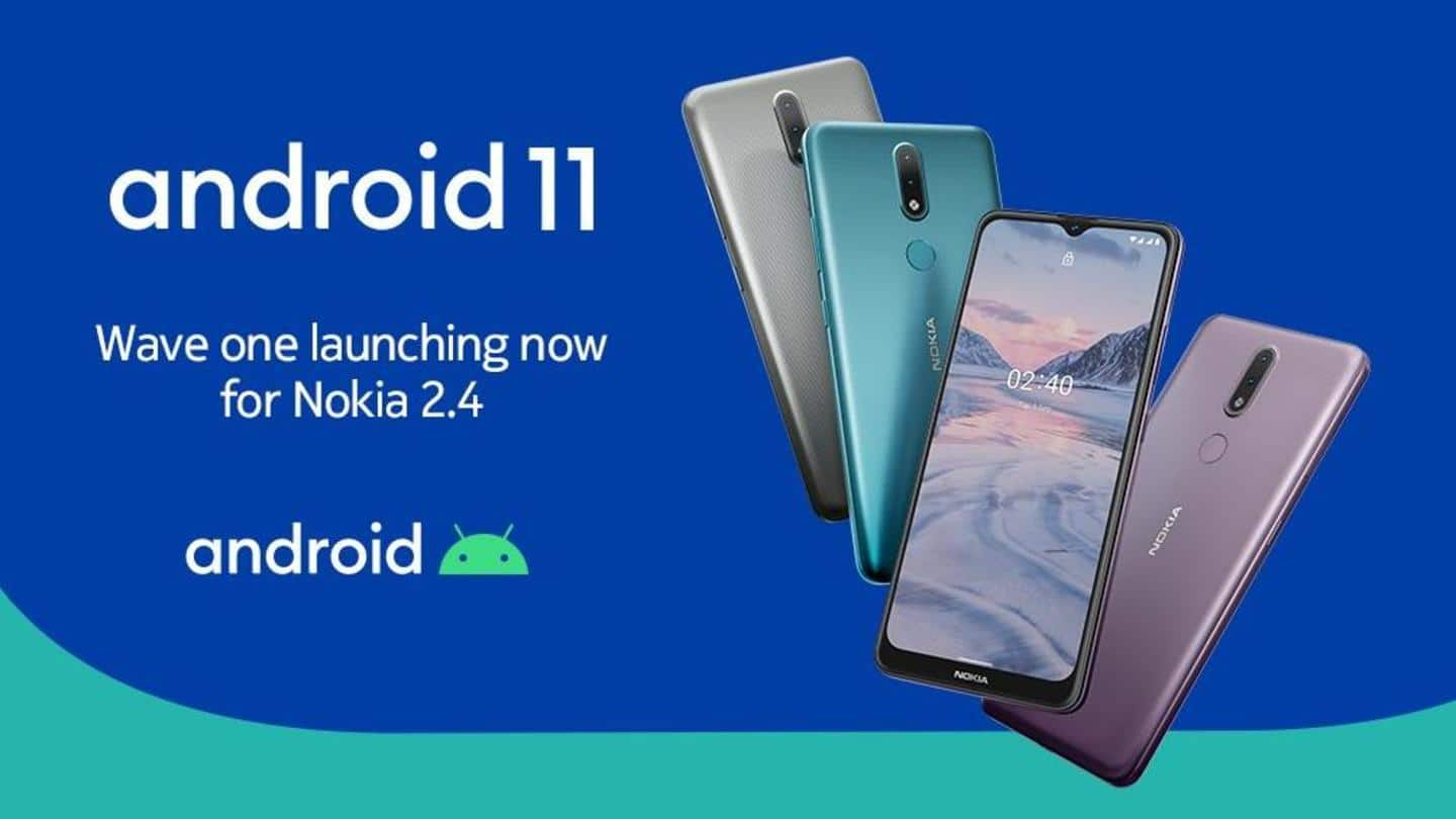 HMD Global rolls out Android 11 update for Nokia 2.4