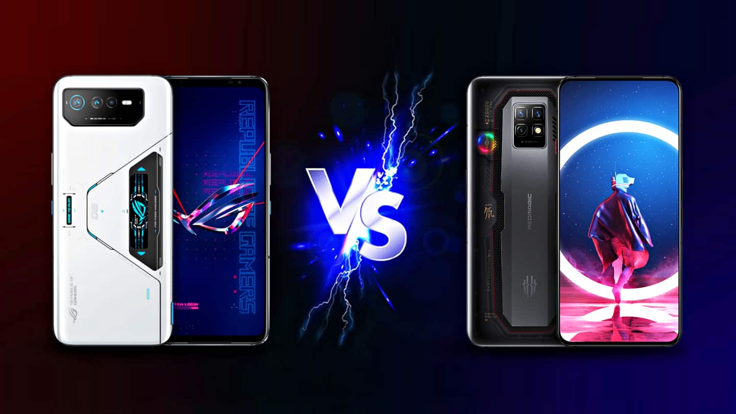 ROG Phone 6 Pro v/s RedMagic 7 Pro: Specifications compared