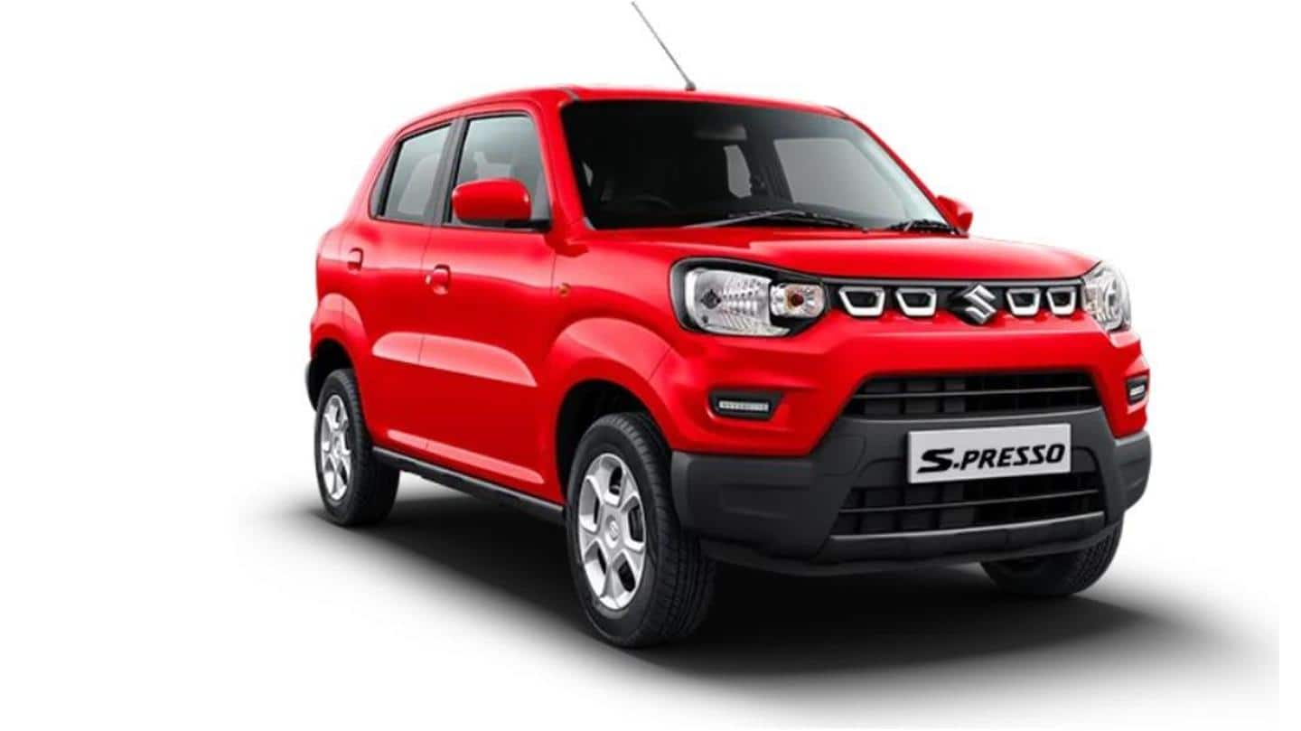 Maruti Suzuki S-Presso launched at Rs. 4.25 lakh: Check features