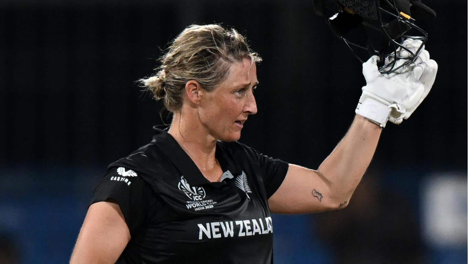 Sophie Devine becomes third-oldest centurion in WODI World Cup: Stats 
