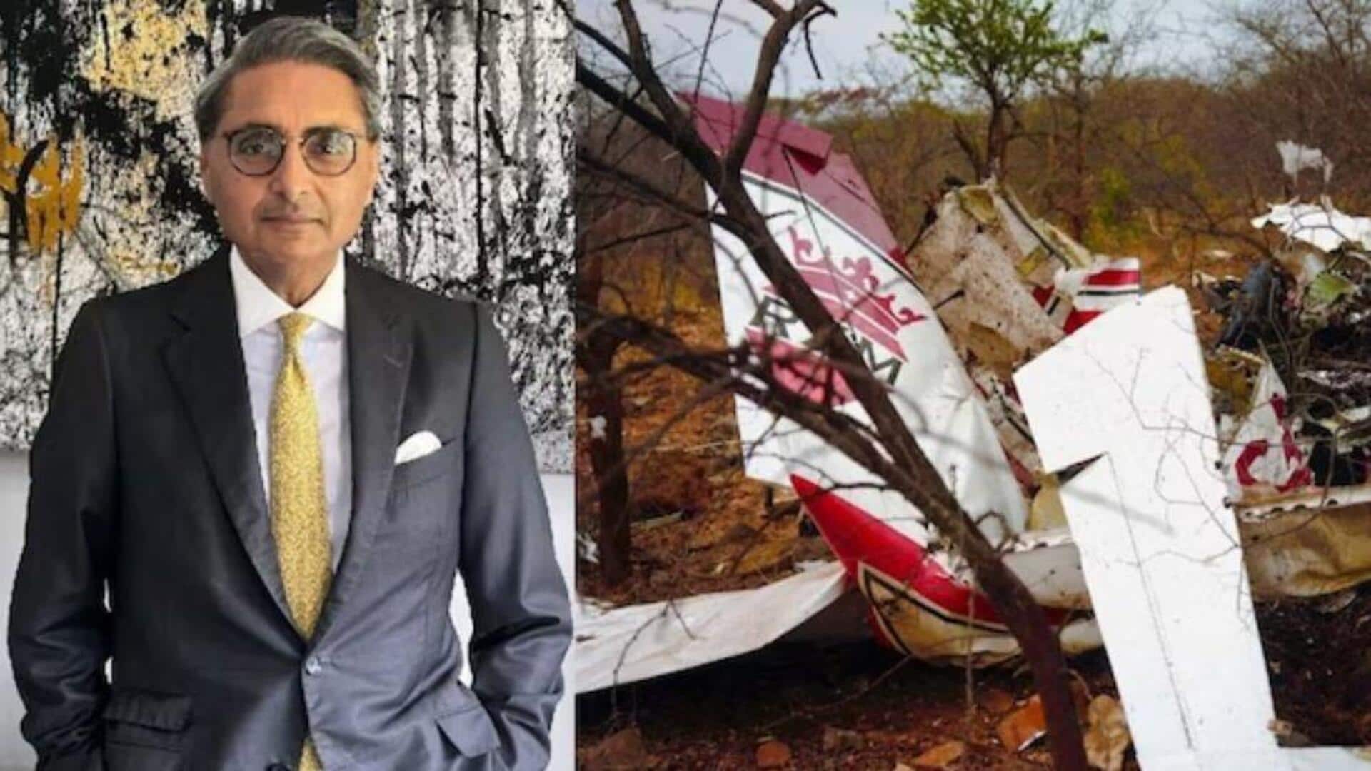 Indian mining mogul, son killed in Zimbabwe plane crash