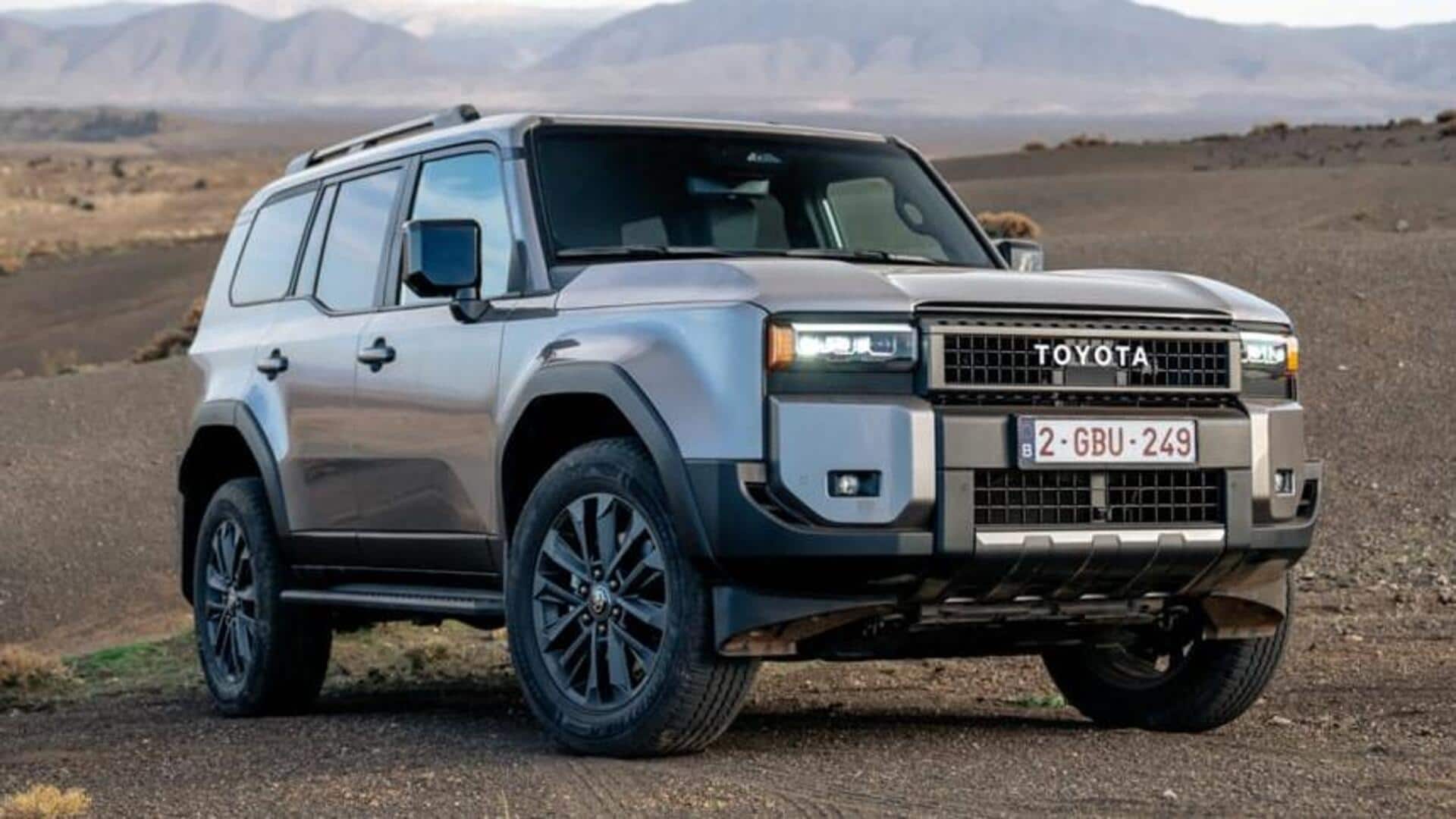 Toyota's new Land Cruiser Prado arrives with mild-hybrid system Toyota's new Land Cruiser Prado arrives with mild-hybrid system