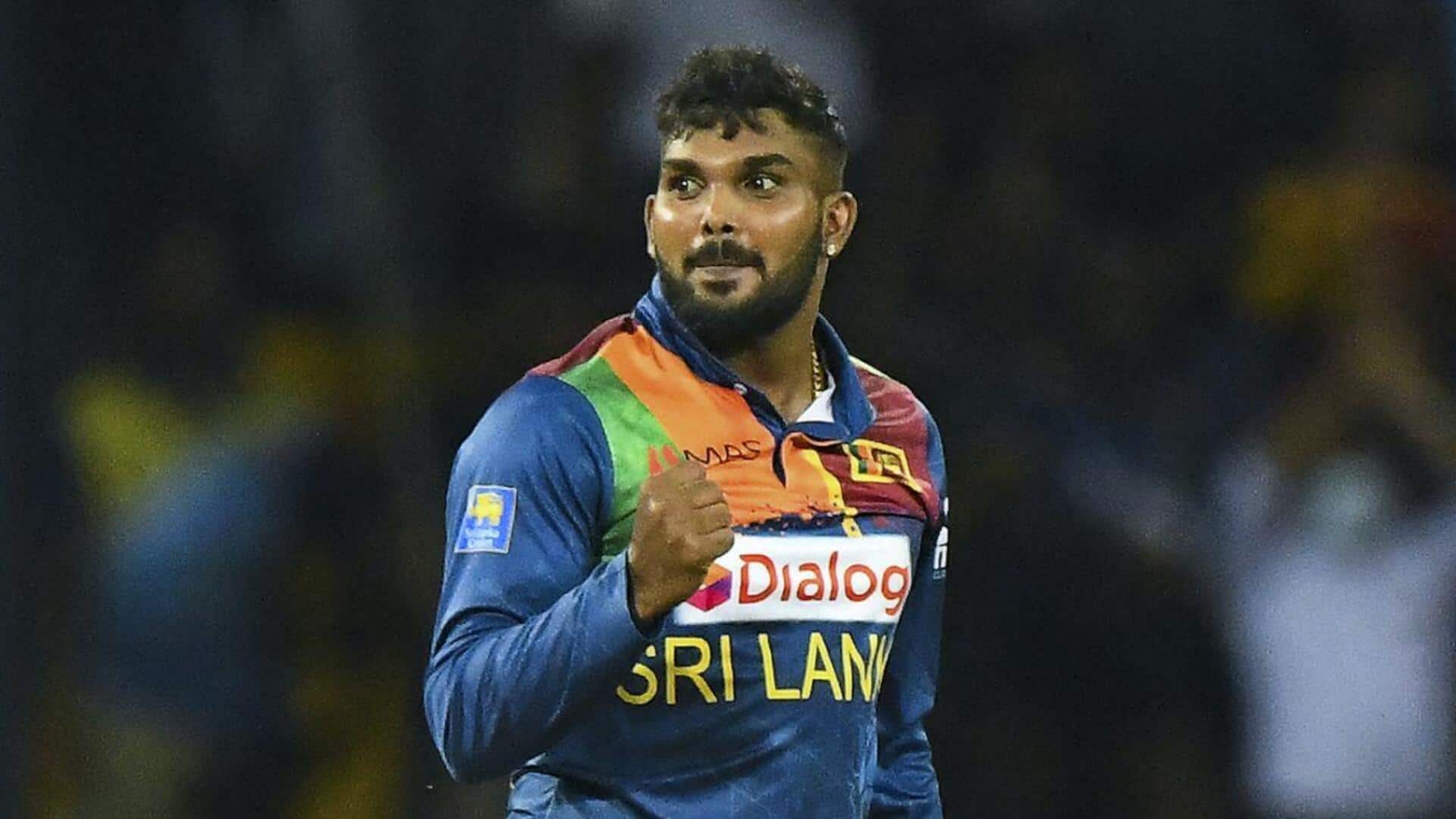 SL's Wanindu Hasaranga to miss Zimbabwe T20I series: Details here SL's Wanindu Hasaranga to miss Zimbabwe T20I series: Details here