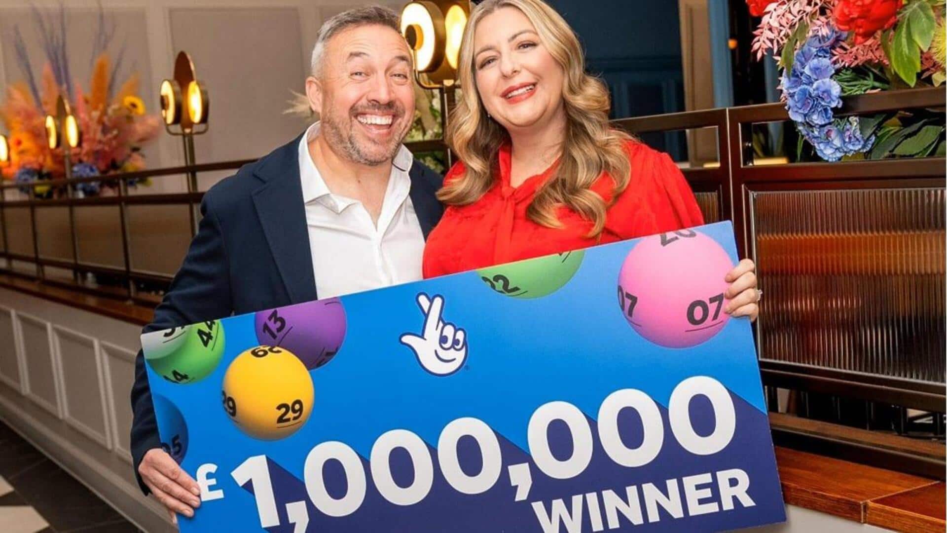 UK couple beats 24 trillion-to-1 odds to win lottery again