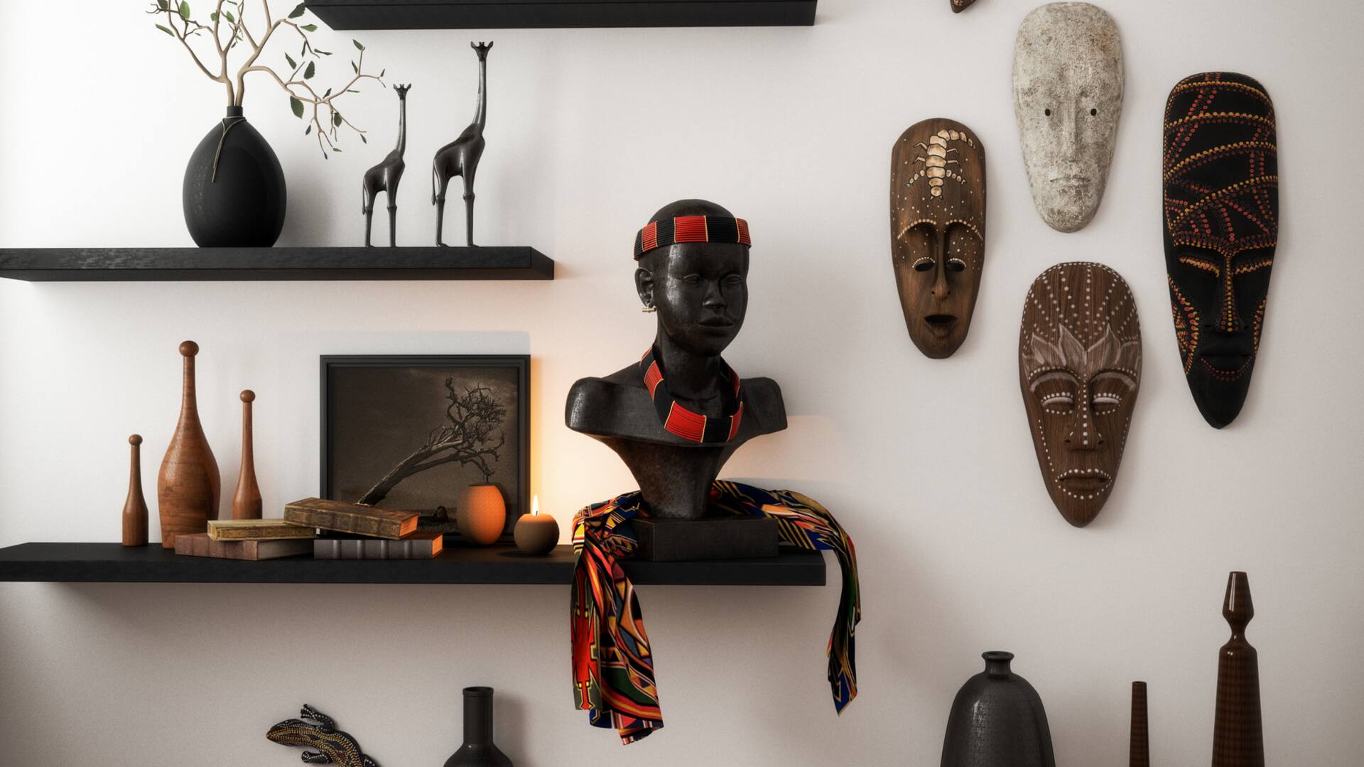 How to use African handicrafts to transform your space