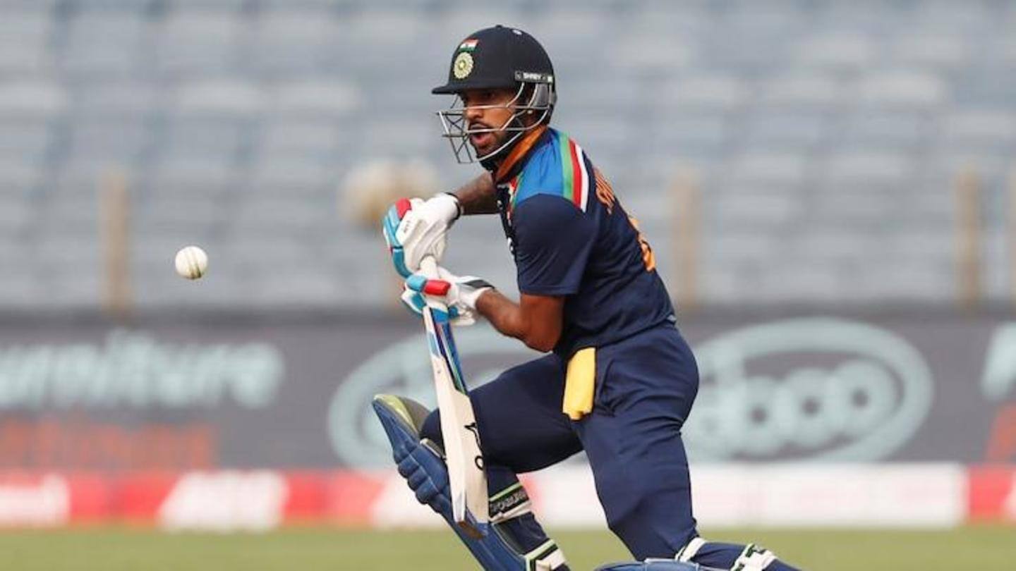 Dhawan set to attain this feat in ODIs Dhawan set to attain this feat in ODIs
