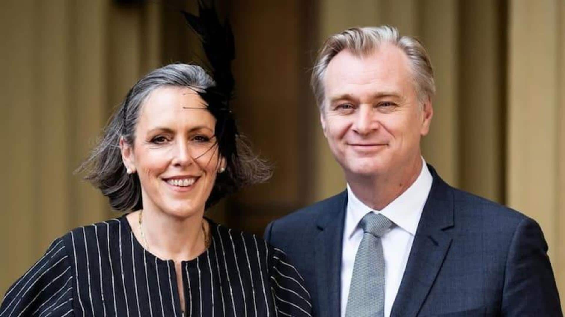 Christopher Nolan, producer wife Emma Thomas receive knighthood and damehood