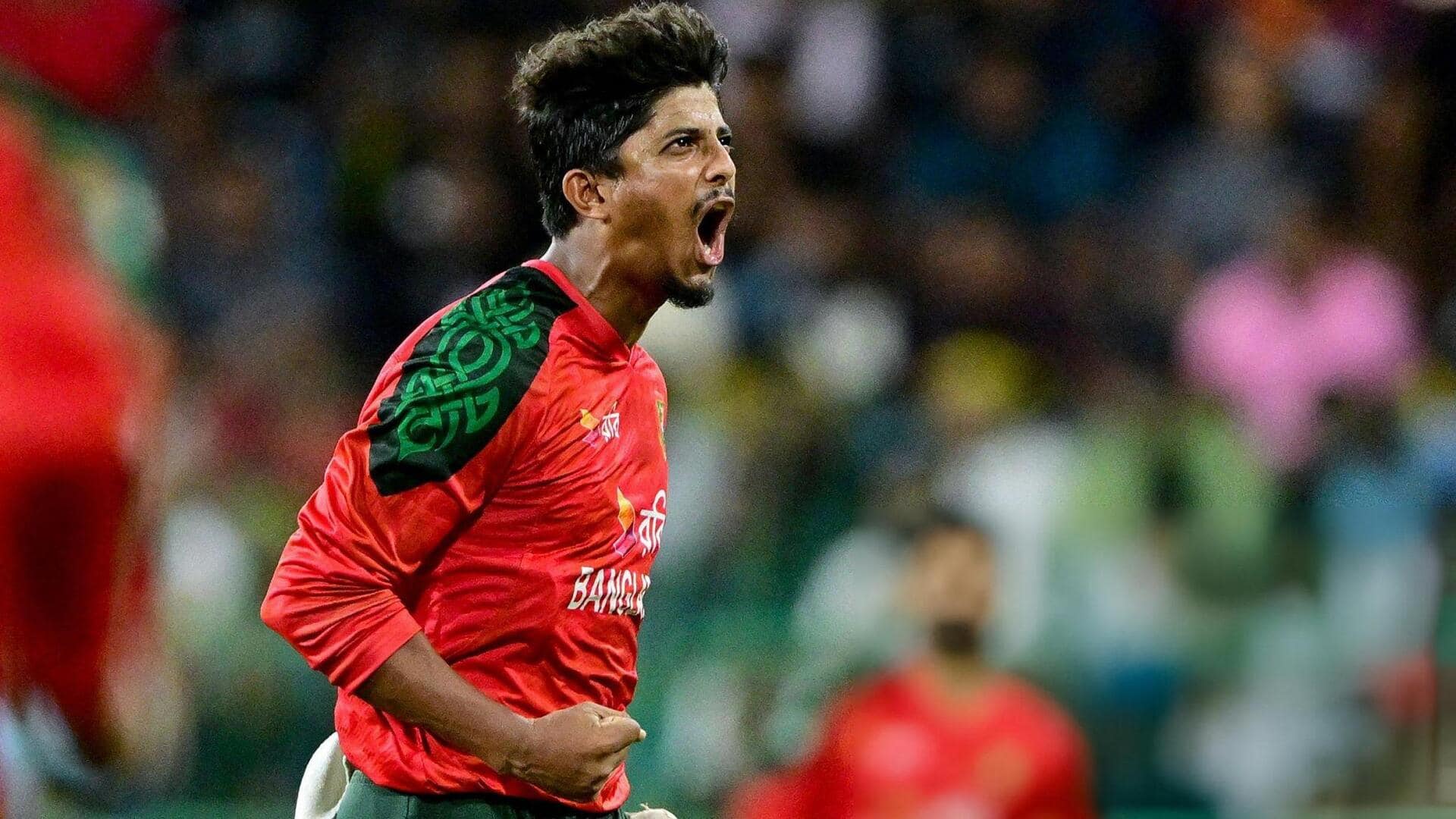 Mahedi Hasan surpasses 50 T20I wickets with four-fer vs SL Mahedi Hasan surpasses 50 T20I wickets with four-fer vs SL