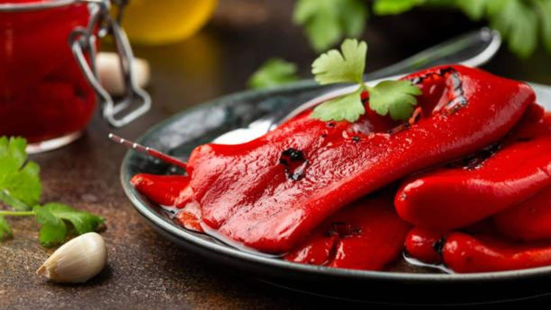 Roasted red peppers: The perfect smoky twist for your dishes 