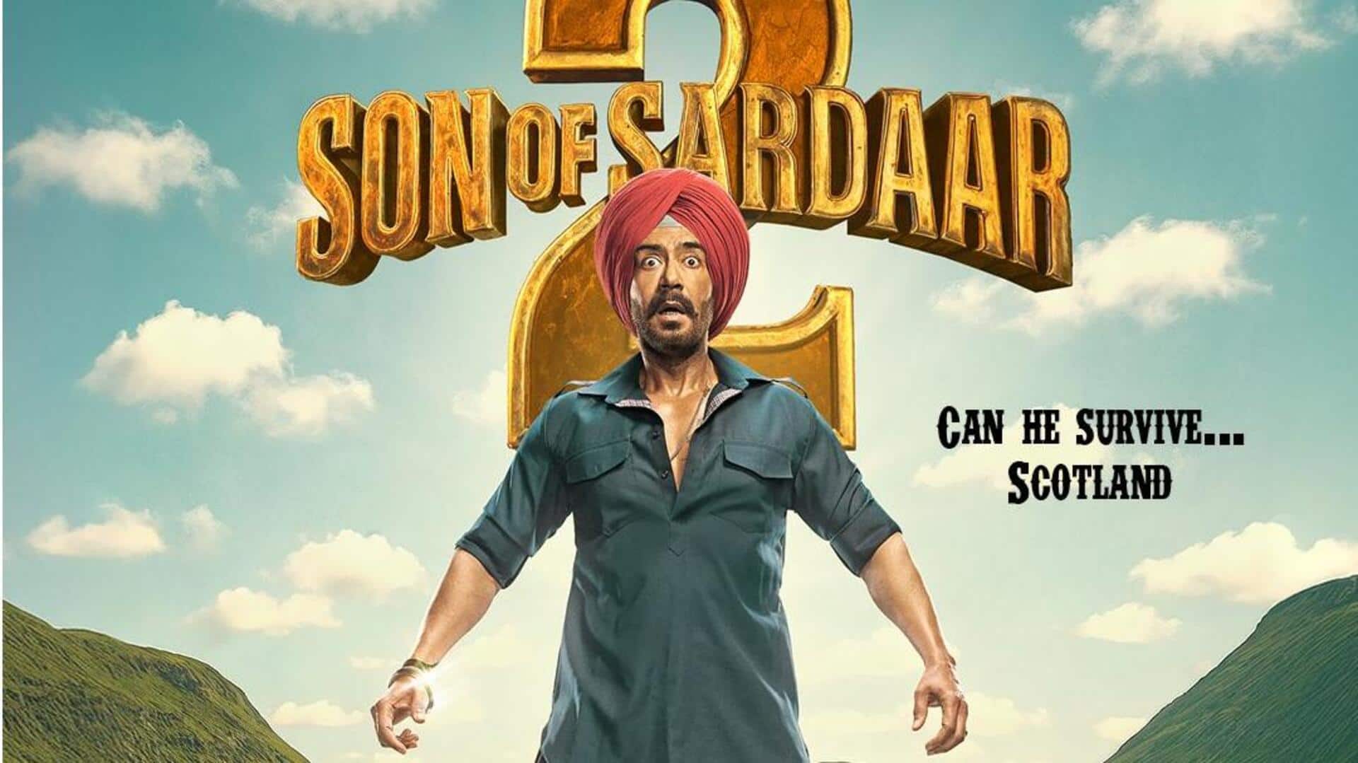 'Son of Sardaar 2' new posters: Will Jassi survive Scotland? 'Son of Sardaar 2' new posters: Will Jassi survive Scotland?