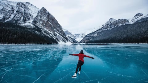 Where to go for frozen lake skating in Africa