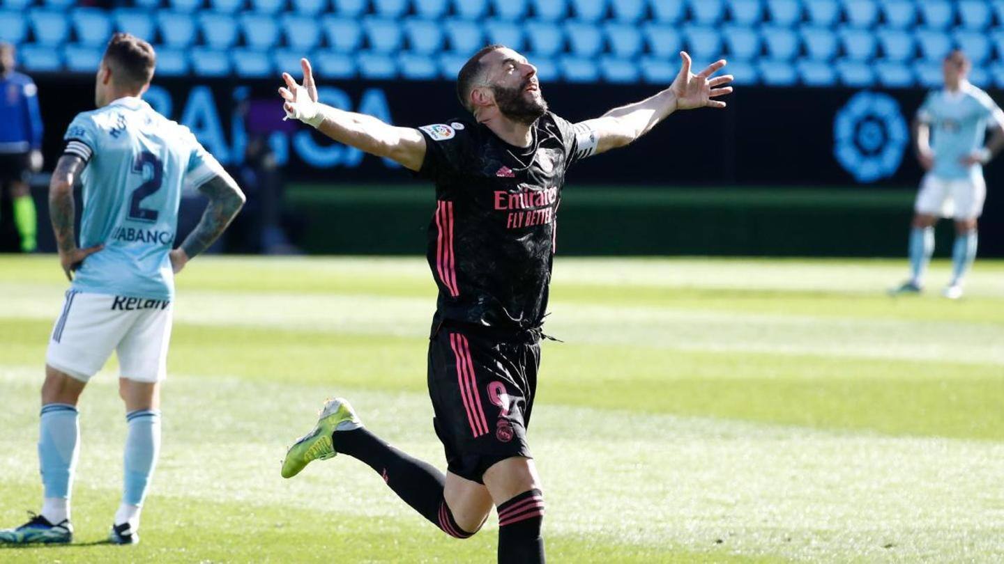 Real score three against Celta Vigo Real score three against Celta Vigo
