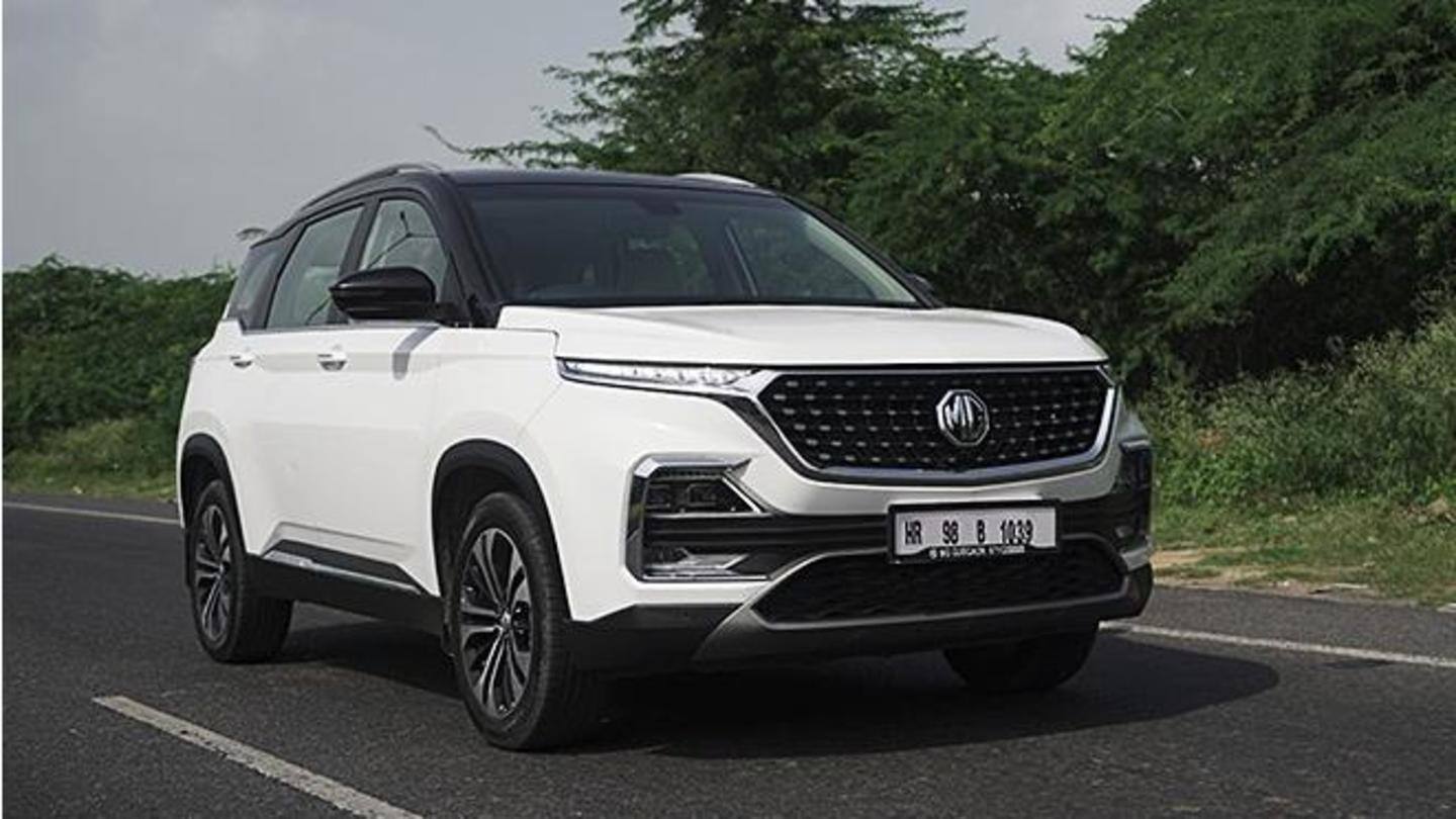 The car offers LED lighting and 18-inch wheels