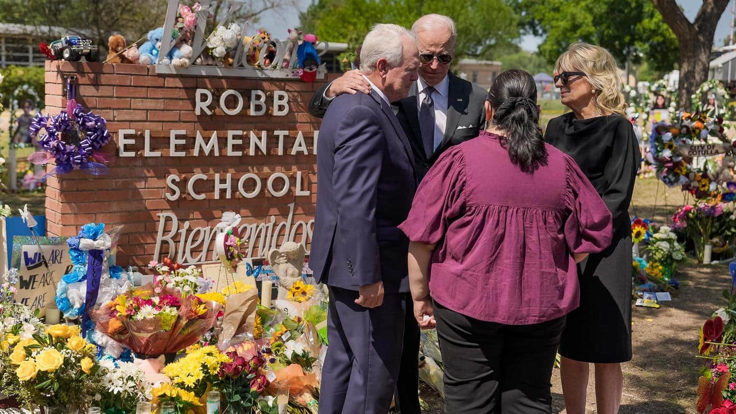 Texas school shooting: US to review police response to incident