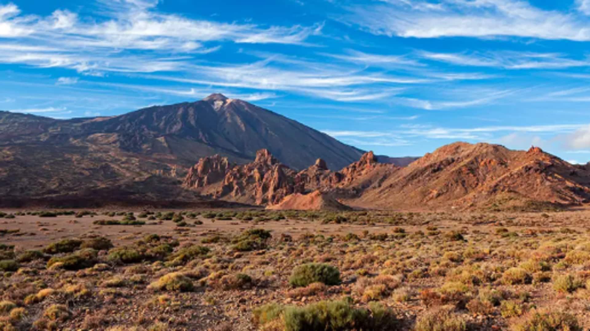 Marvel at Teide National Park's natural wonders, Tenerife, Spain