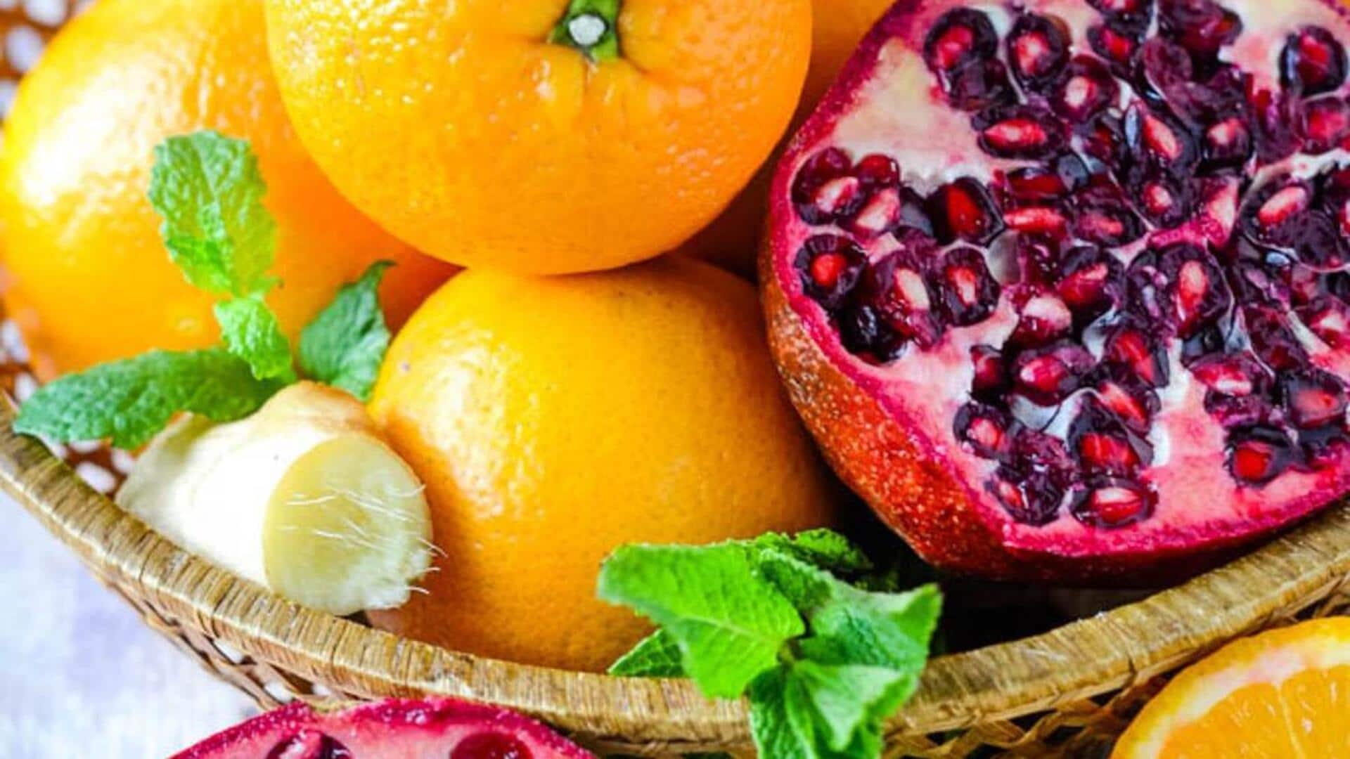 Pomegranate or orange: Which is better for immunity?