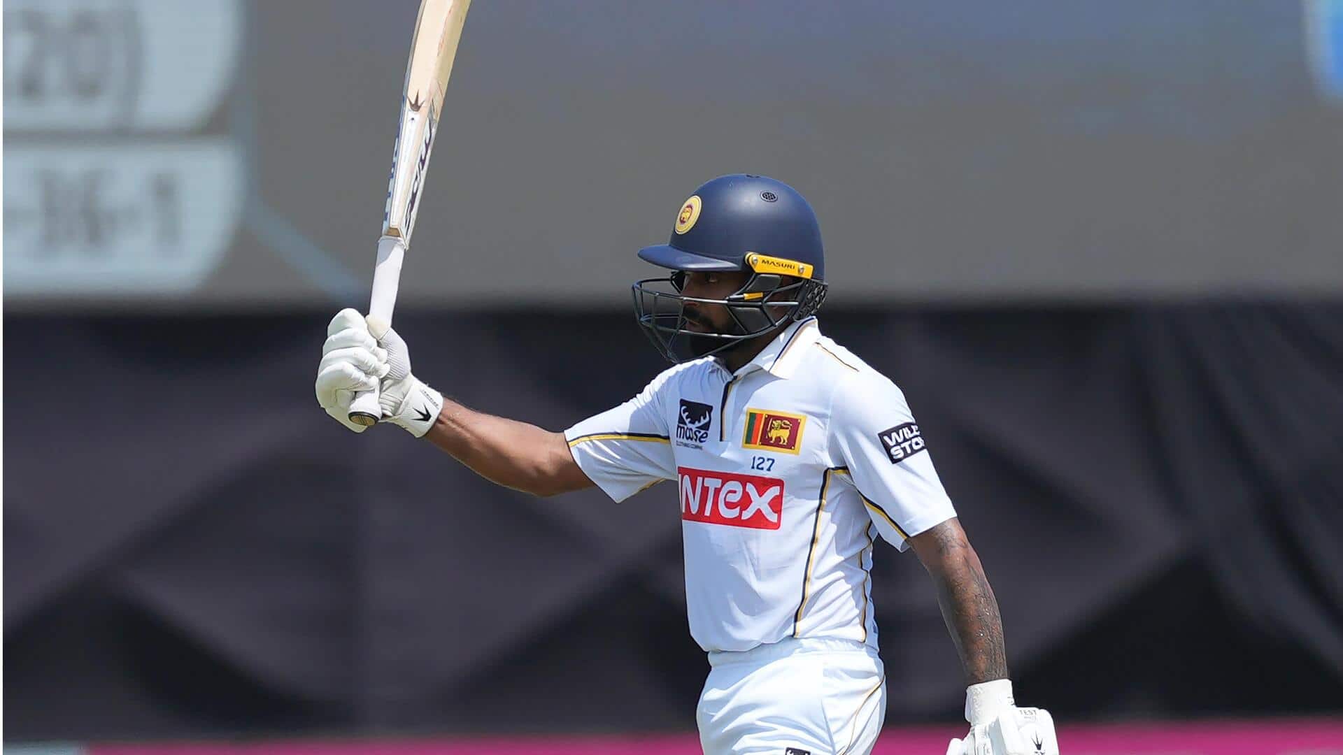 Galle Test: Dickwella throws away wicket following banter with Jaiswal