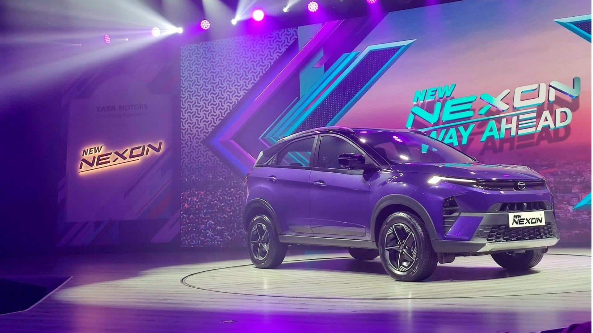 Tata Nexon (facelift) breaks cover in India: Check features, design