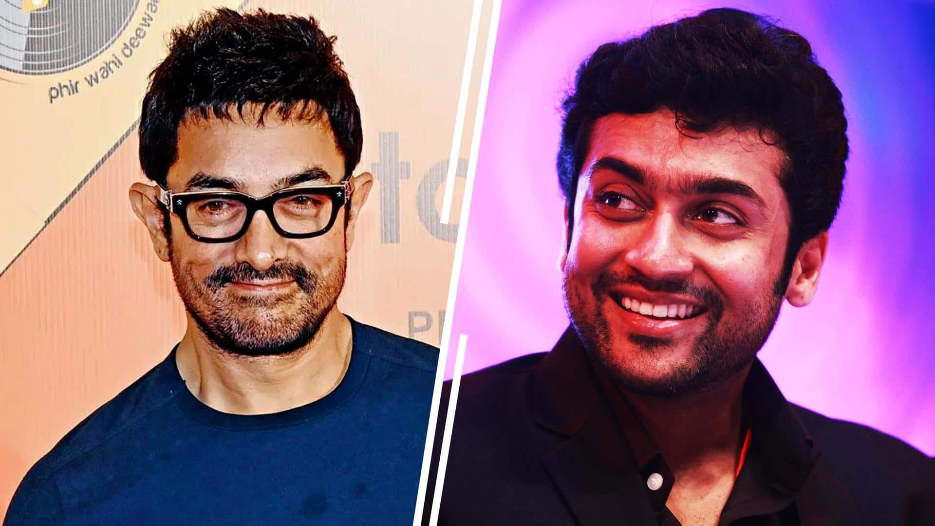 Aamir-Suriya to shoot 'Ghajini 2' simultaneously in Hindi-Tamil: Report