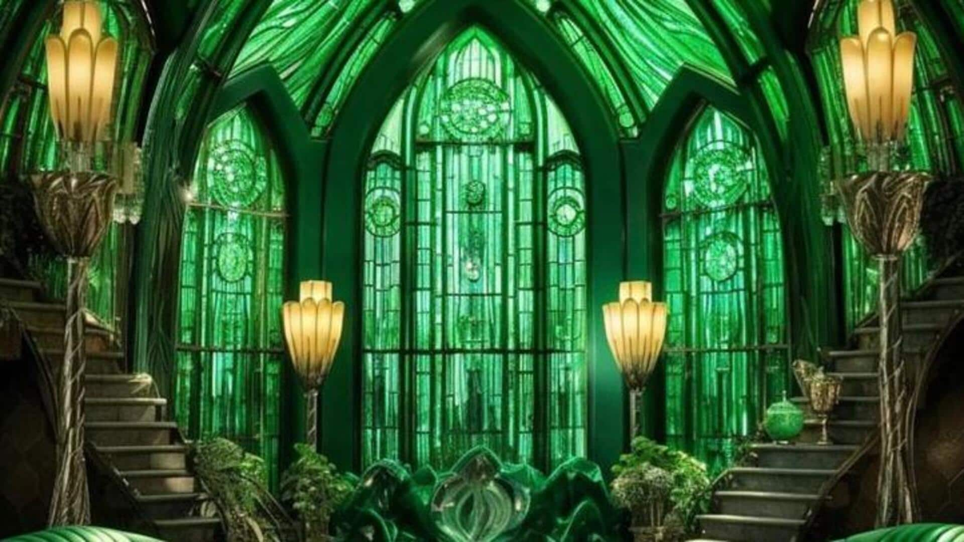 Elevate your space with emerald glass