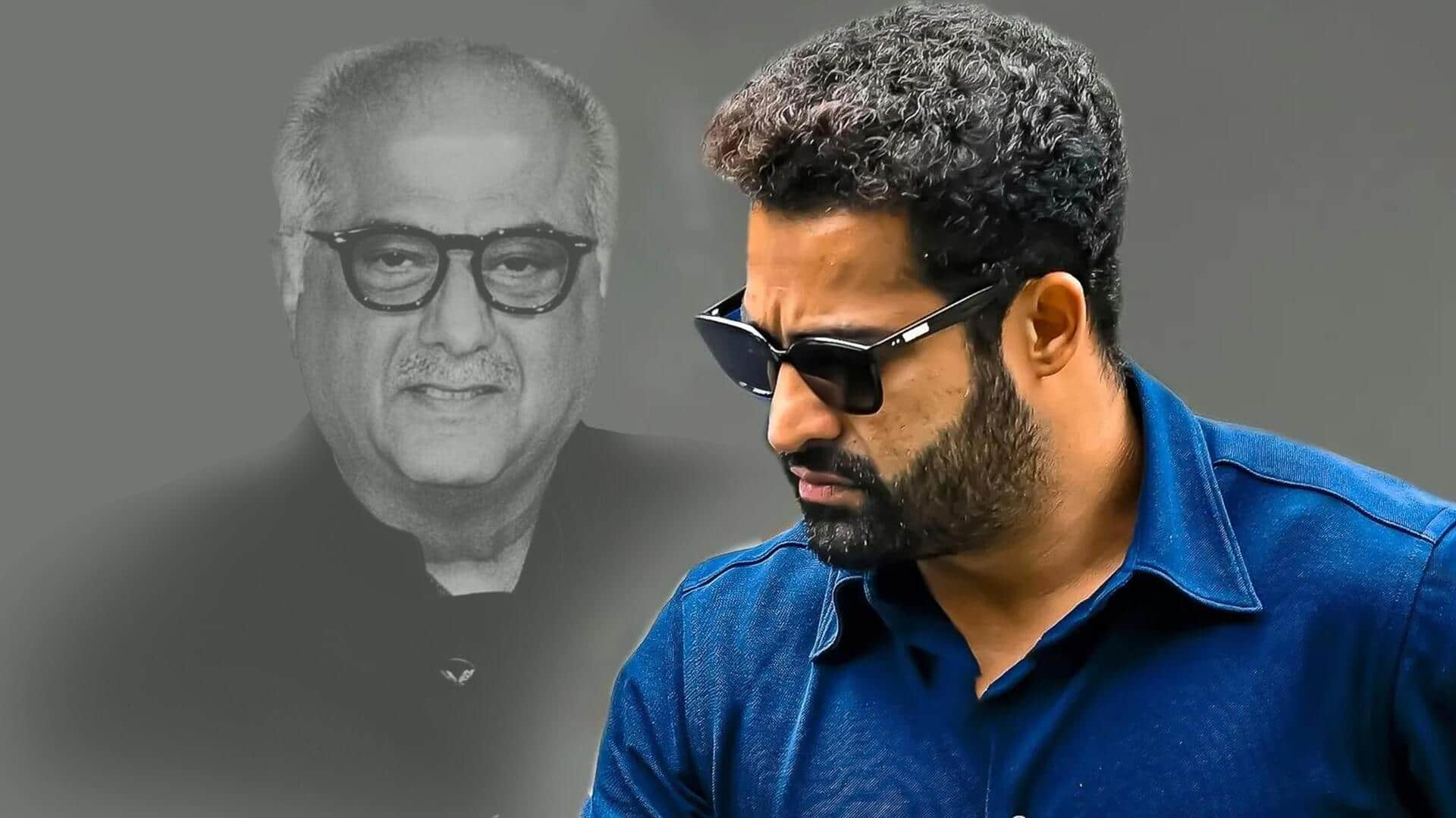 Netizens roast Boney Kapoor for calling Jr NTR 'new face'