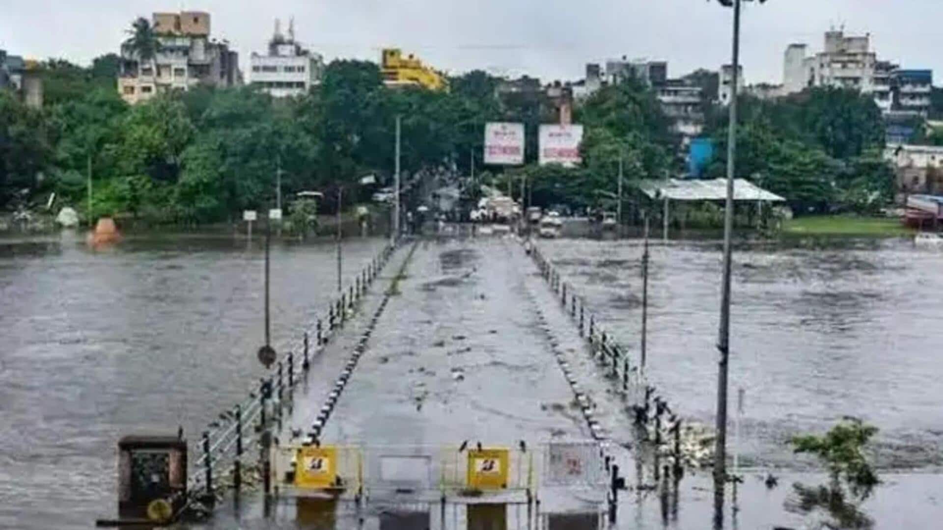 Orange alert for ghats in Maharashtra; heavy rain in Assam Orange alert for ghats in Maharashtra; heavy rain in Assam