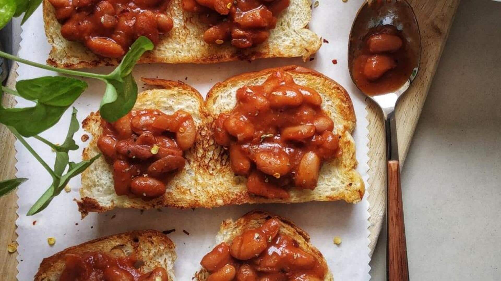 Rajma toast: Have you tried this breakfast street yet? 