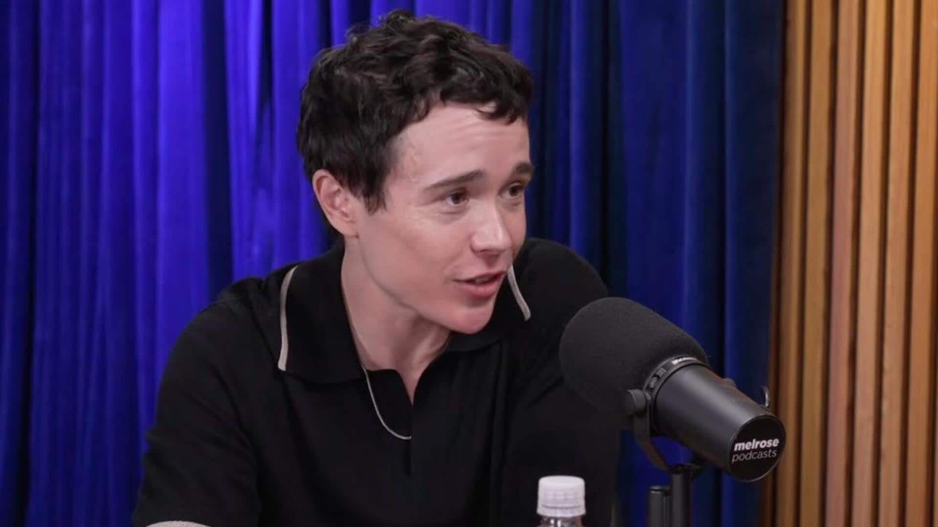 Elliot Page hasn't received any acting offers since 'The Odyssey'