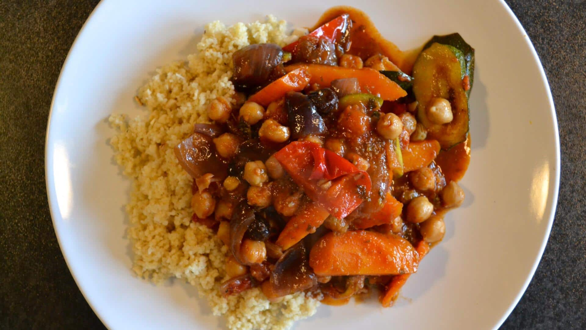 Moroccan roasted vegetable tagine tutorial