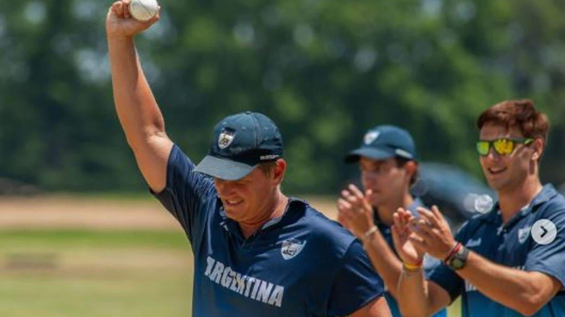 Argentine cricketer Hernan Fennell achieves rare double hat-trick in T20Is