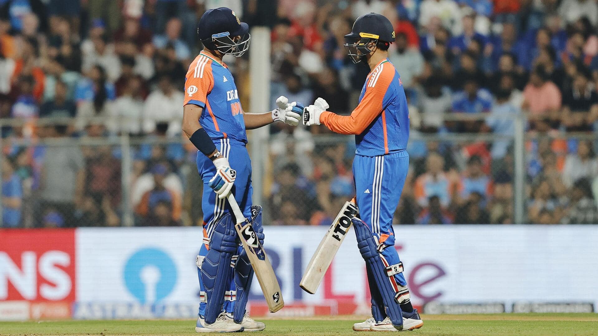 Wankhede T20I: India set records with 247/9 against England