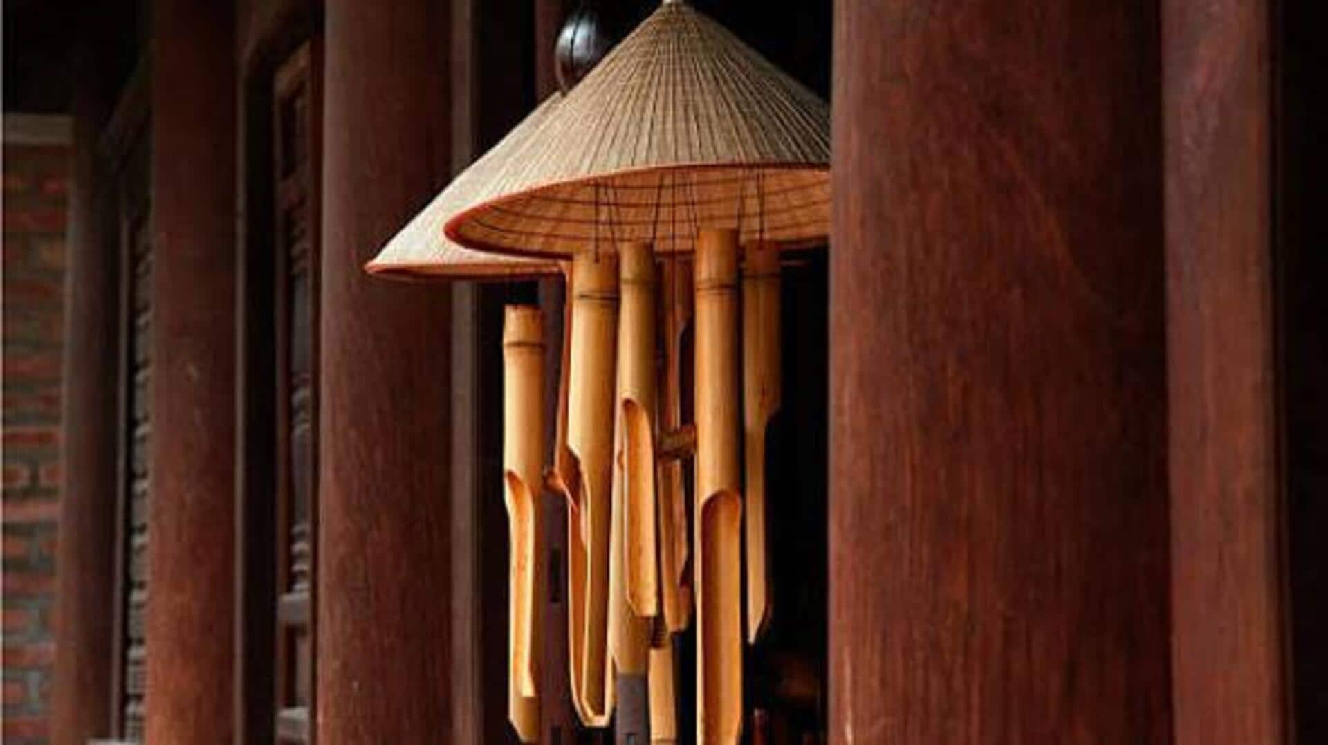 How to make bamboo wind chimes 