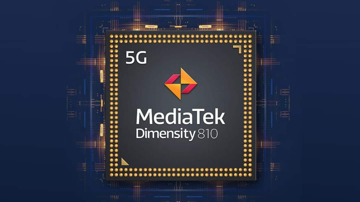 It will be fueled by a MediaTek Dimensity 810 chipset It will be fueled by a MediaTek Dimensity 810 chipset