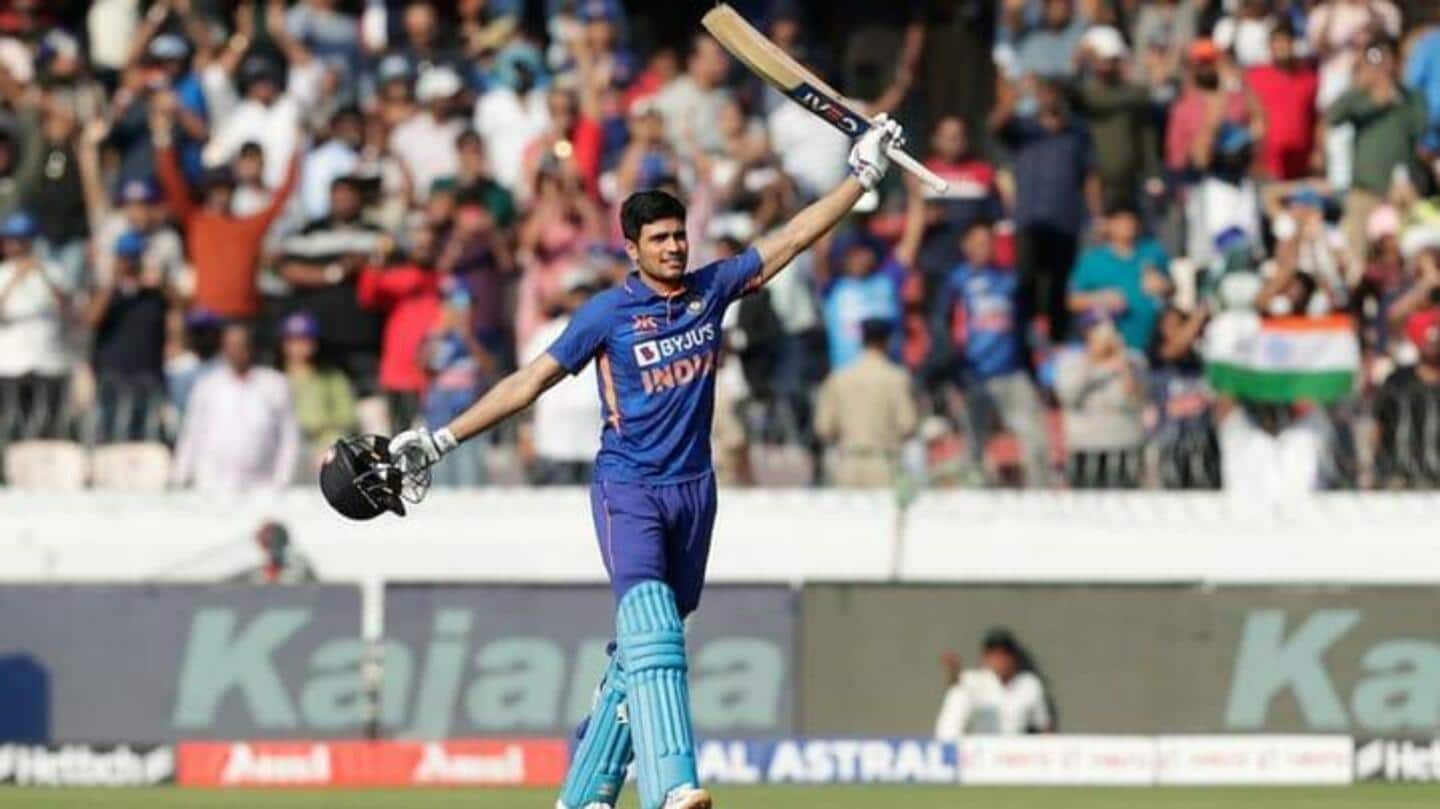 Shubman Gill named ICC Men's Player of the Month (January)