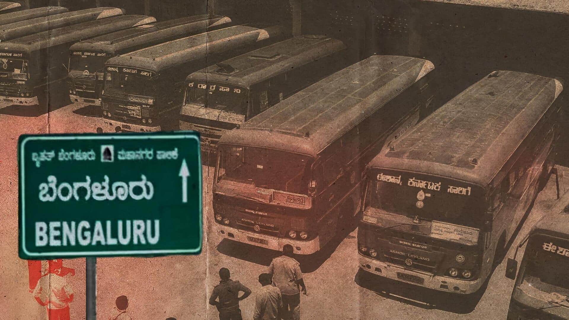Bengaluru: Private transporters go on strike, traffic advisory issued