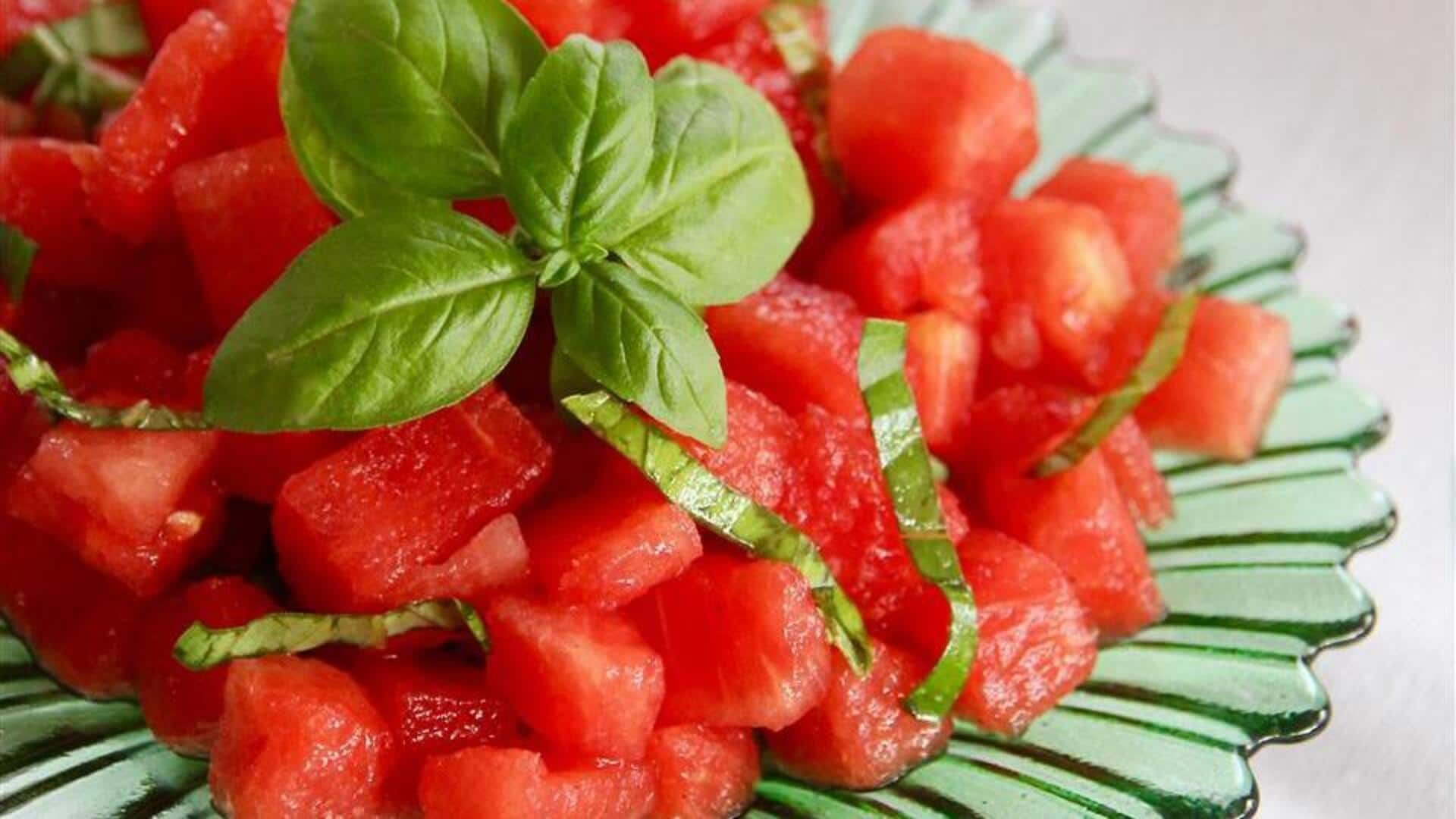 Basil + watermelon: A salad combo you need to try