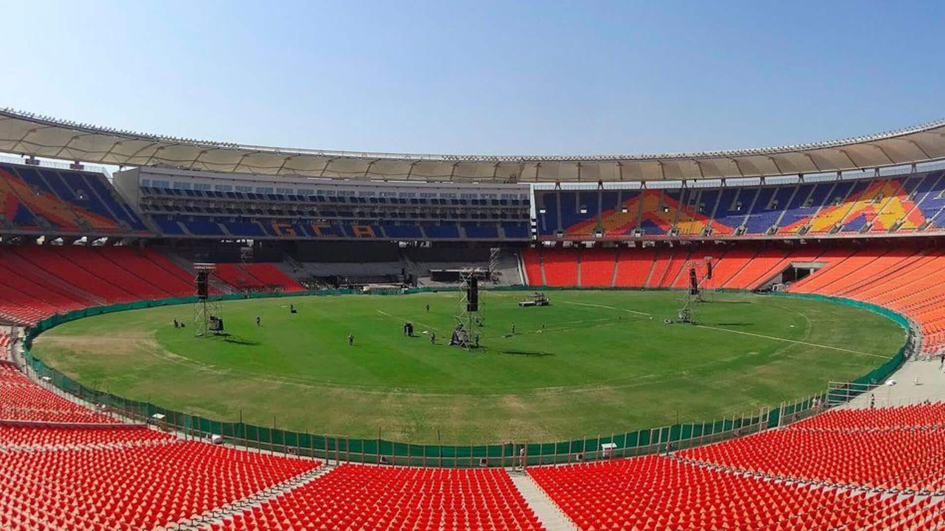 What is India's record at Narendra Modi Stadium in T20Is? 