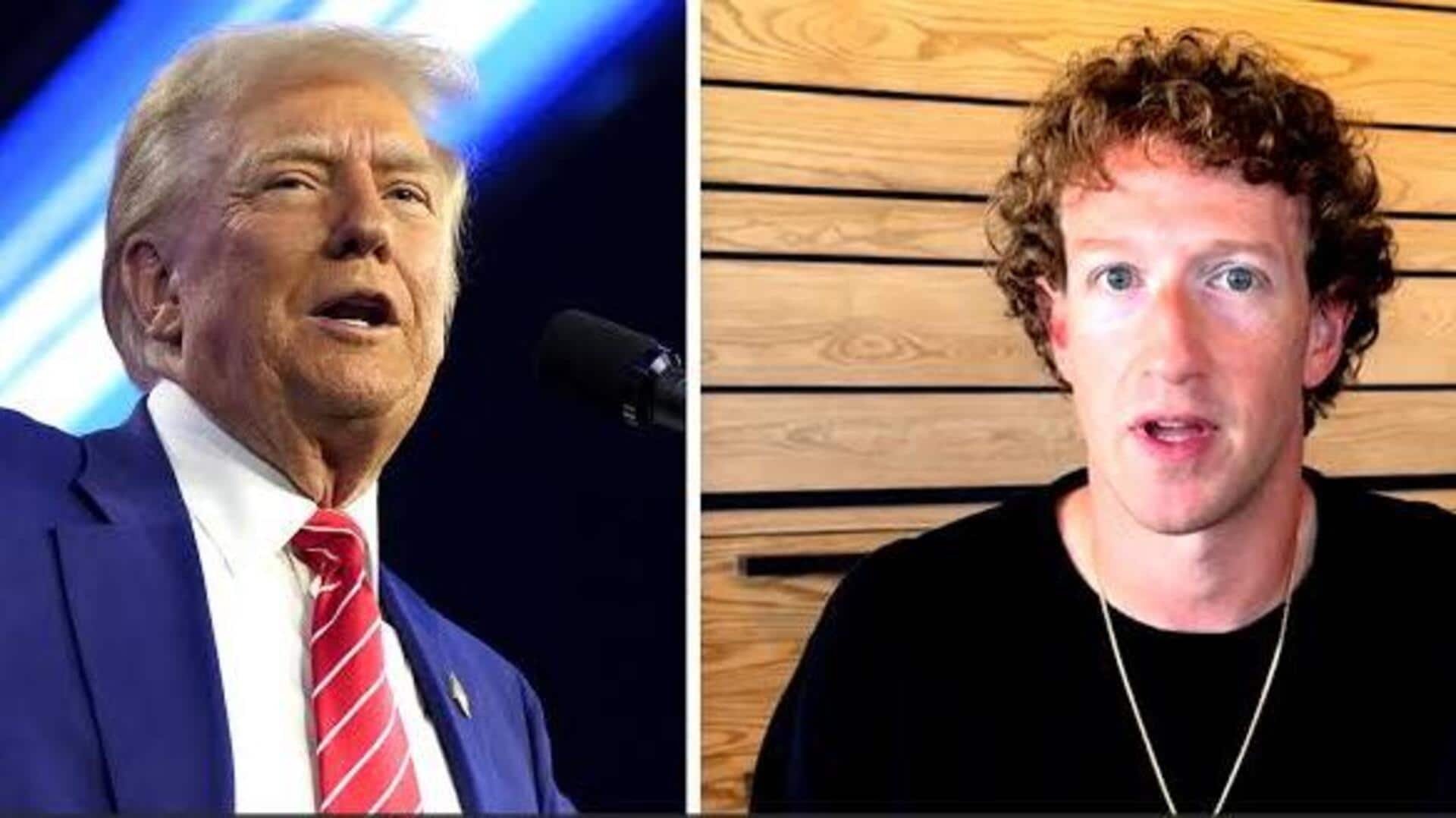 Zuckerberg called Trump to voice concerns over national AI regulator
