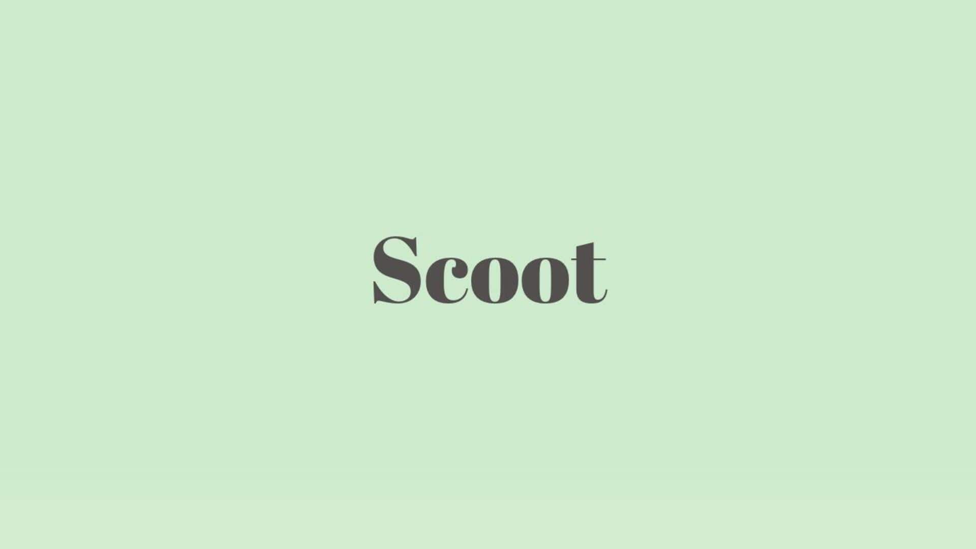 Word of the Day: Scoot