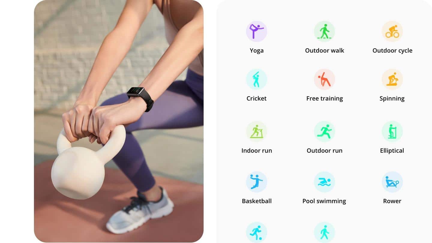 It offers heart rate and SpO2 monitoring It offers heart rate and SpO2 monitoring