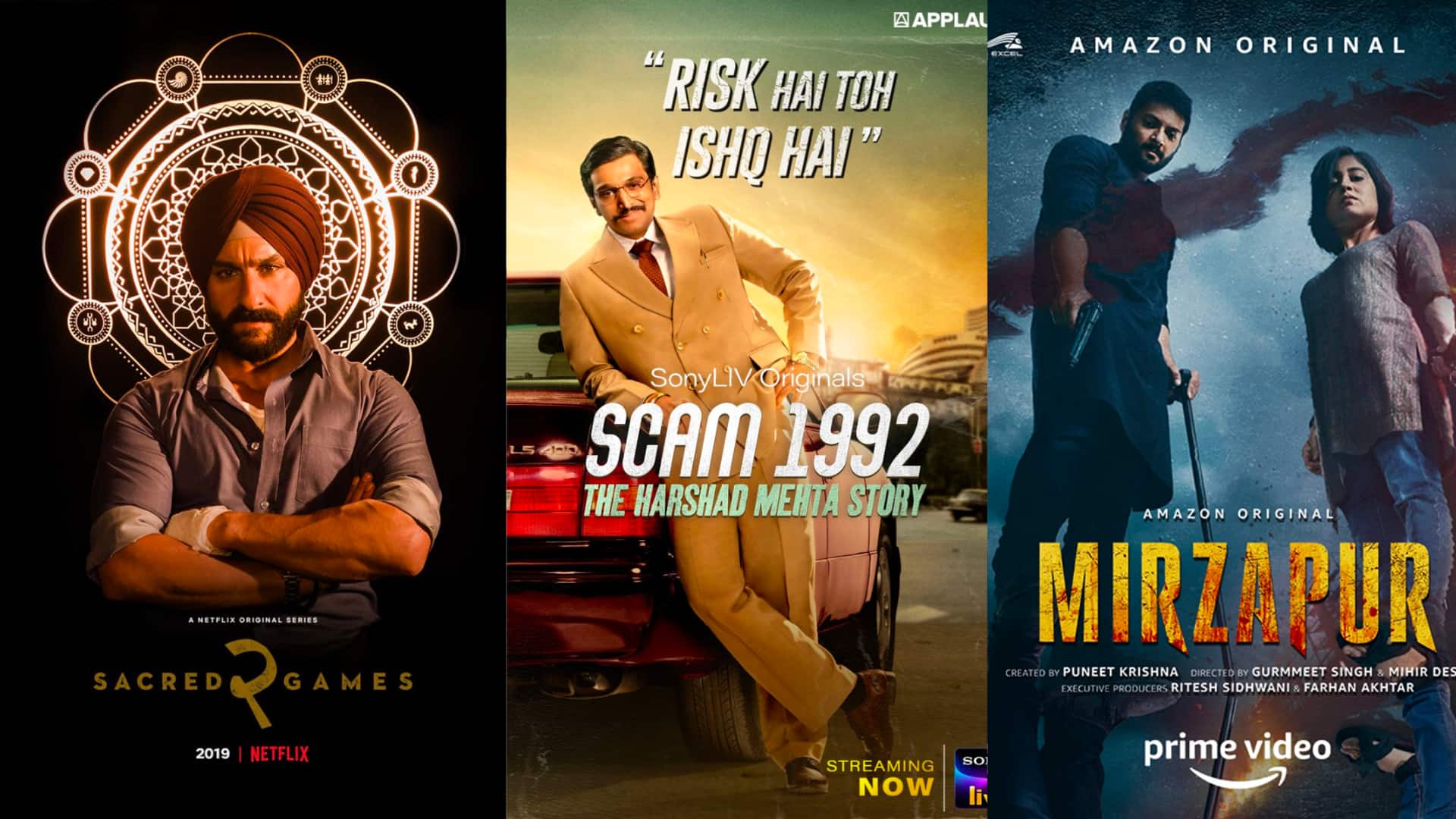 'Scam 1992,' 'Mirzapur': Most popular Indian web series on IMDb