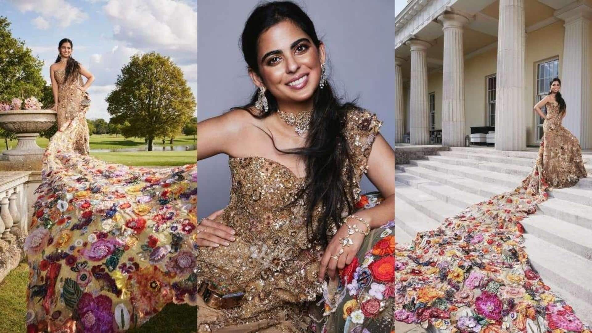 Met Gala 2024: Isha Ambani's gown took 10,000hrs to make!