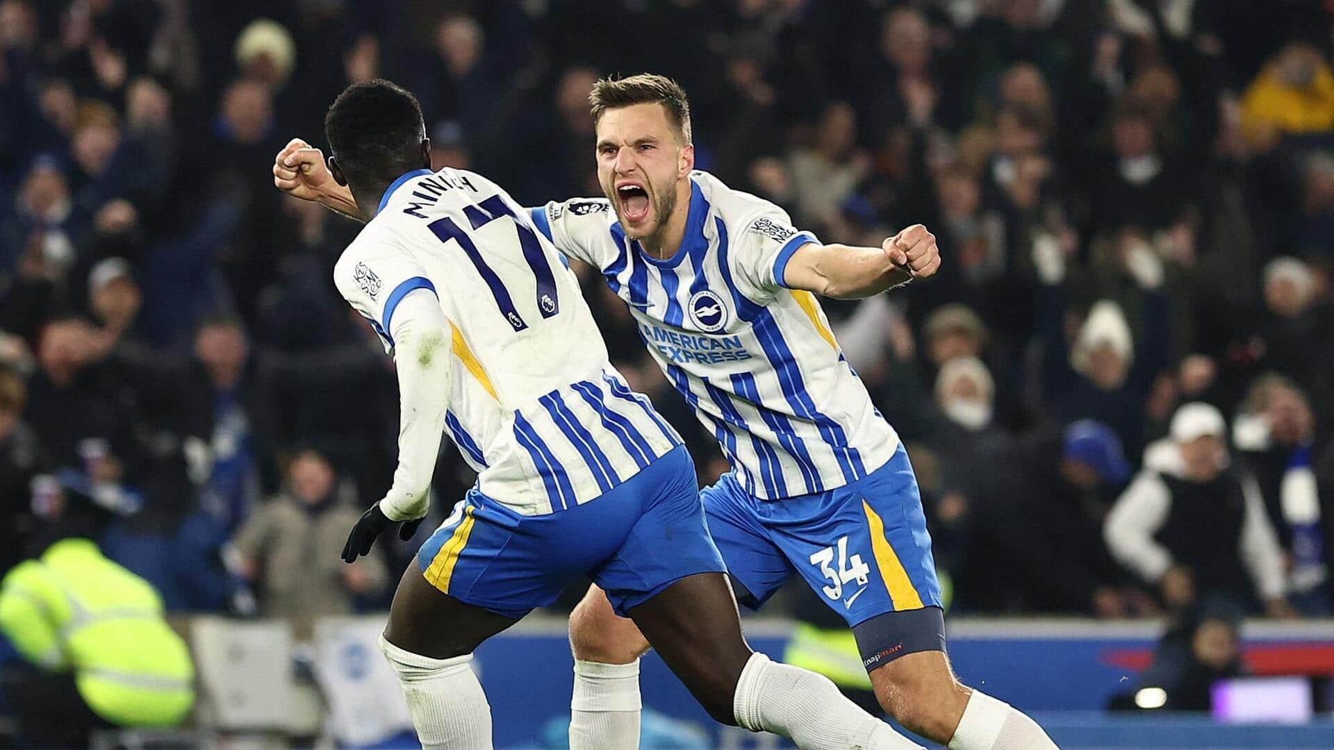 Premier League: Brighton crush Chelsea with a stunning 3-0 victory