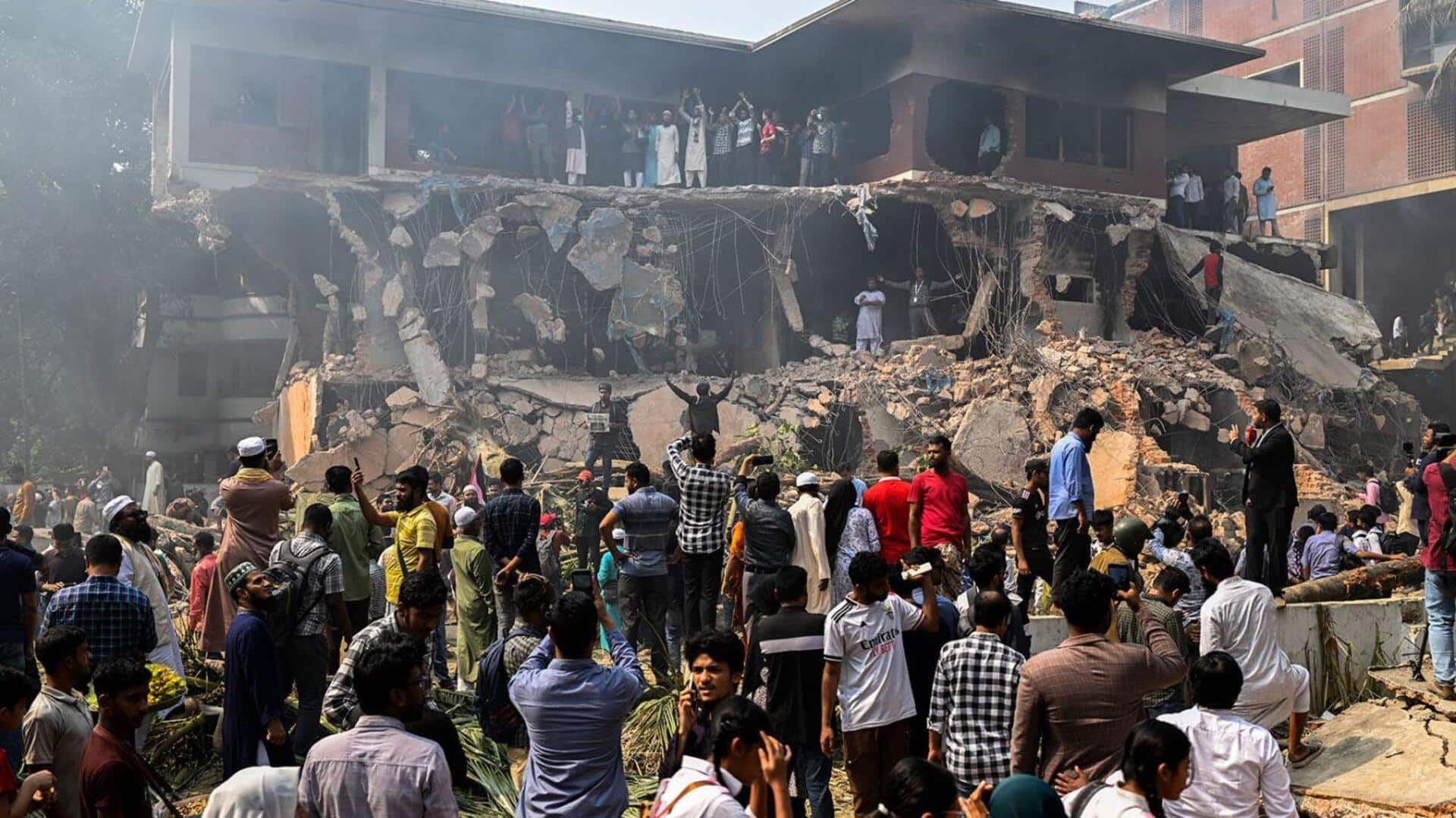 293 killed in mob attacks in Bangladesh since Hasina's ouster  