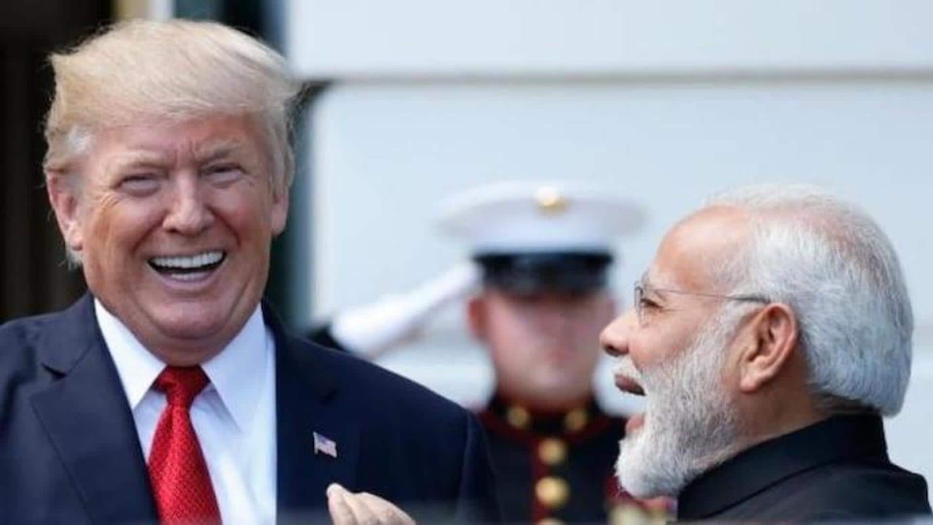 Trump extends greetings to India on Republic Day