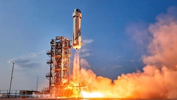 Jeff Bezos-owned Blue Origin rocket crashes; no people were onboard